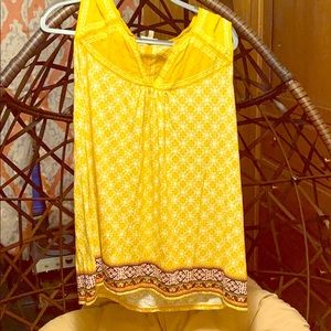 Ellane Rose Yellow tank top 🌼